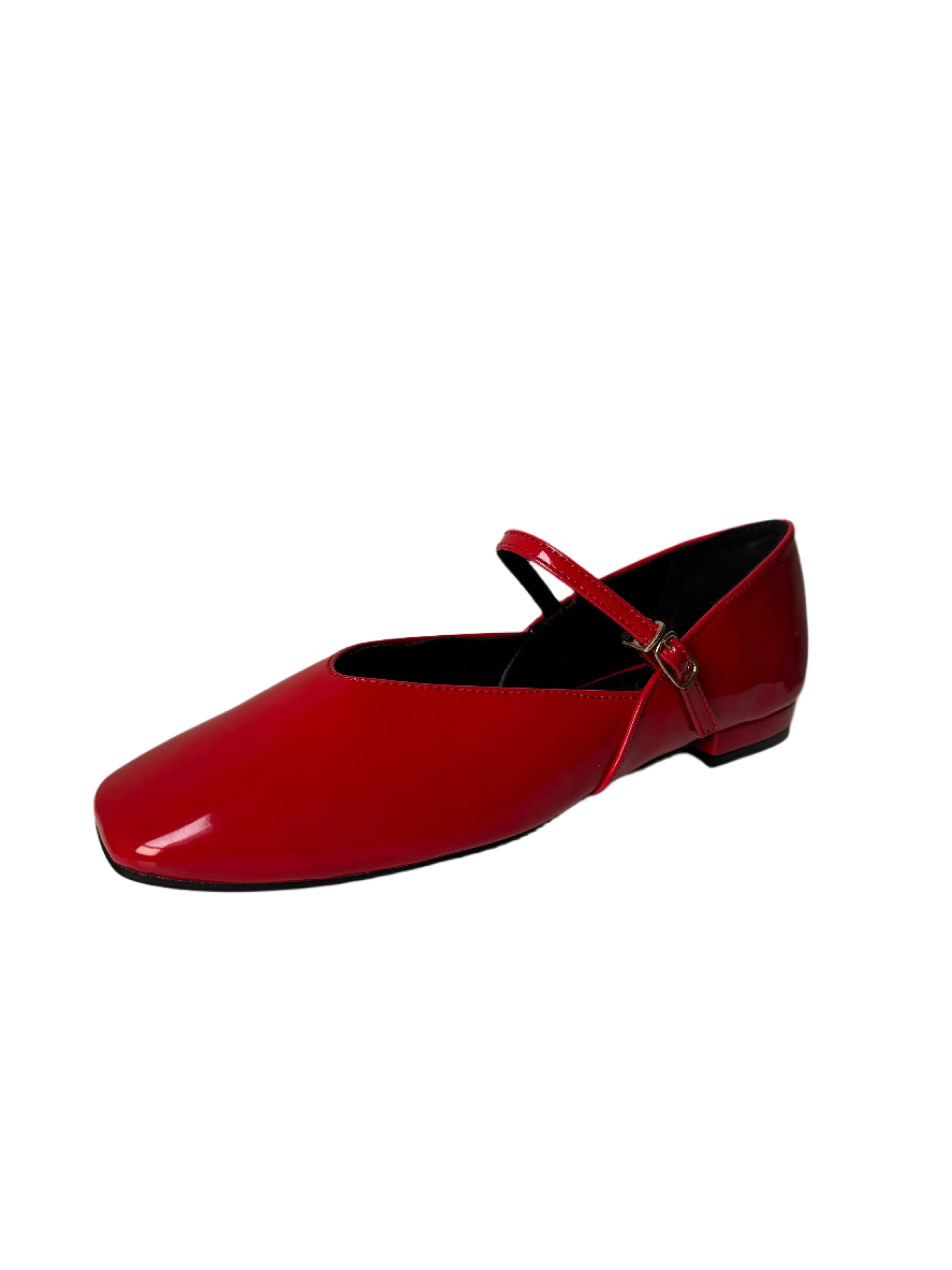 BALLET FLATS- RED