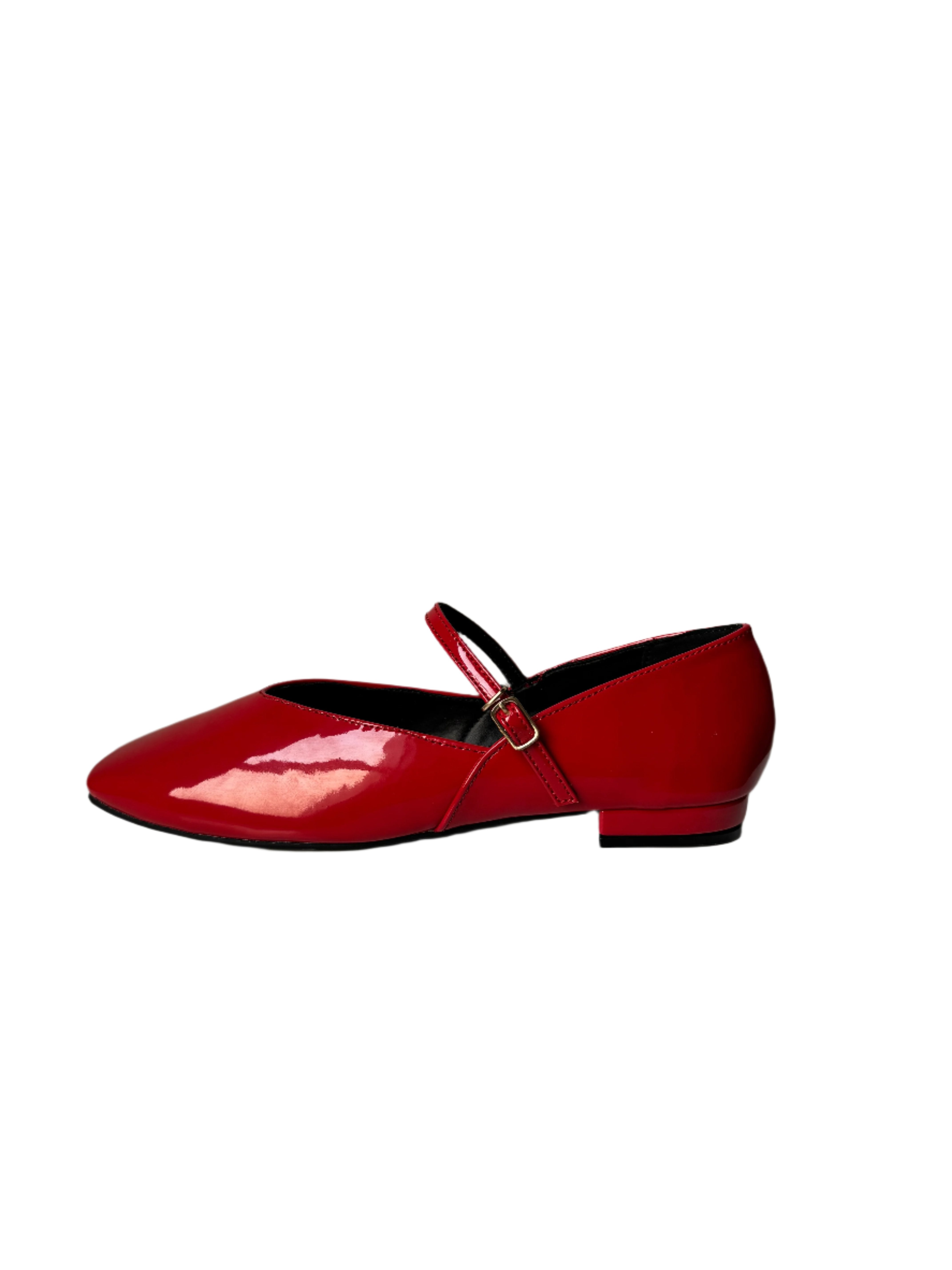 BALLET FLATS- RED