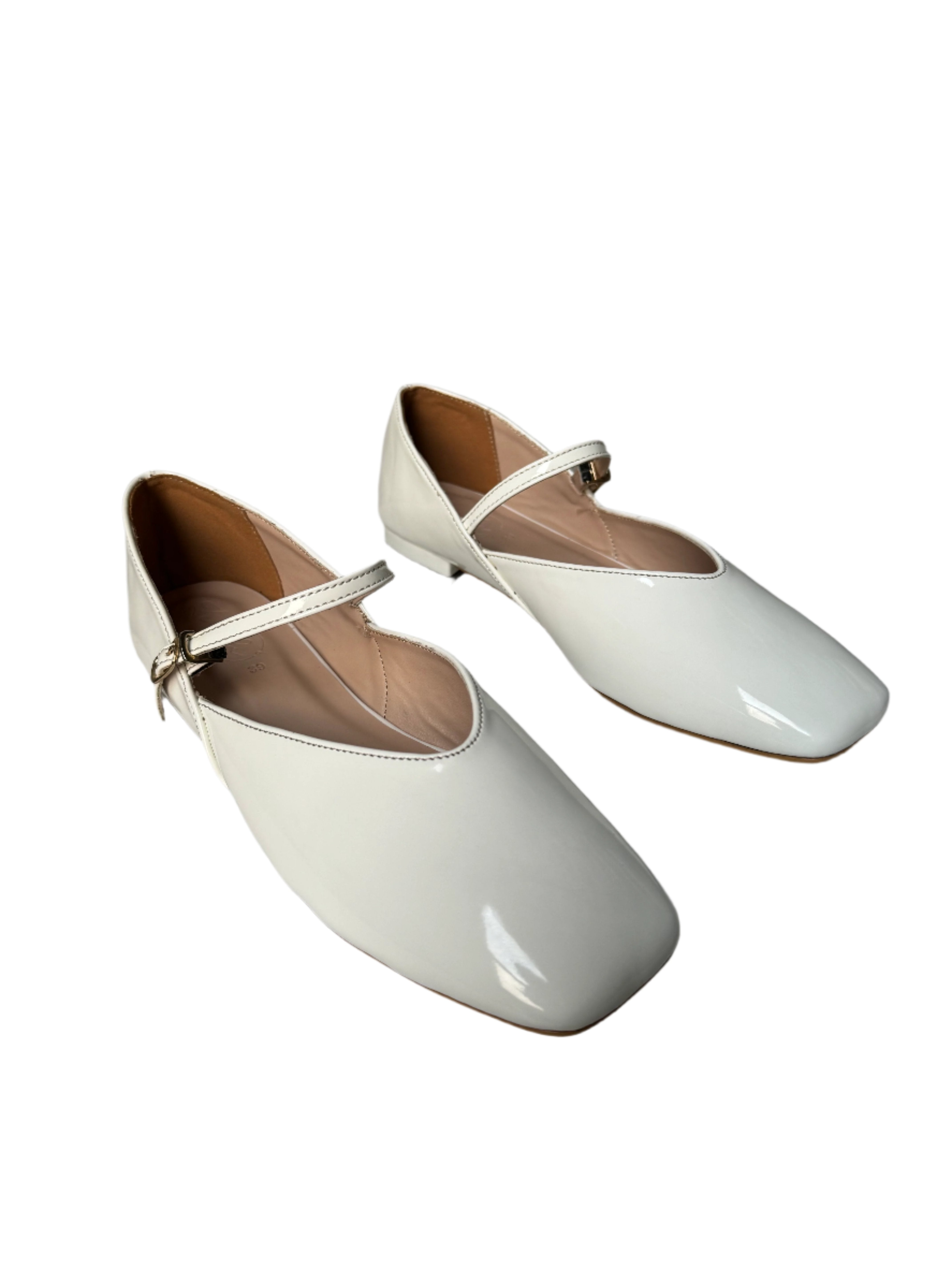 BALLET FLATS- IVORY