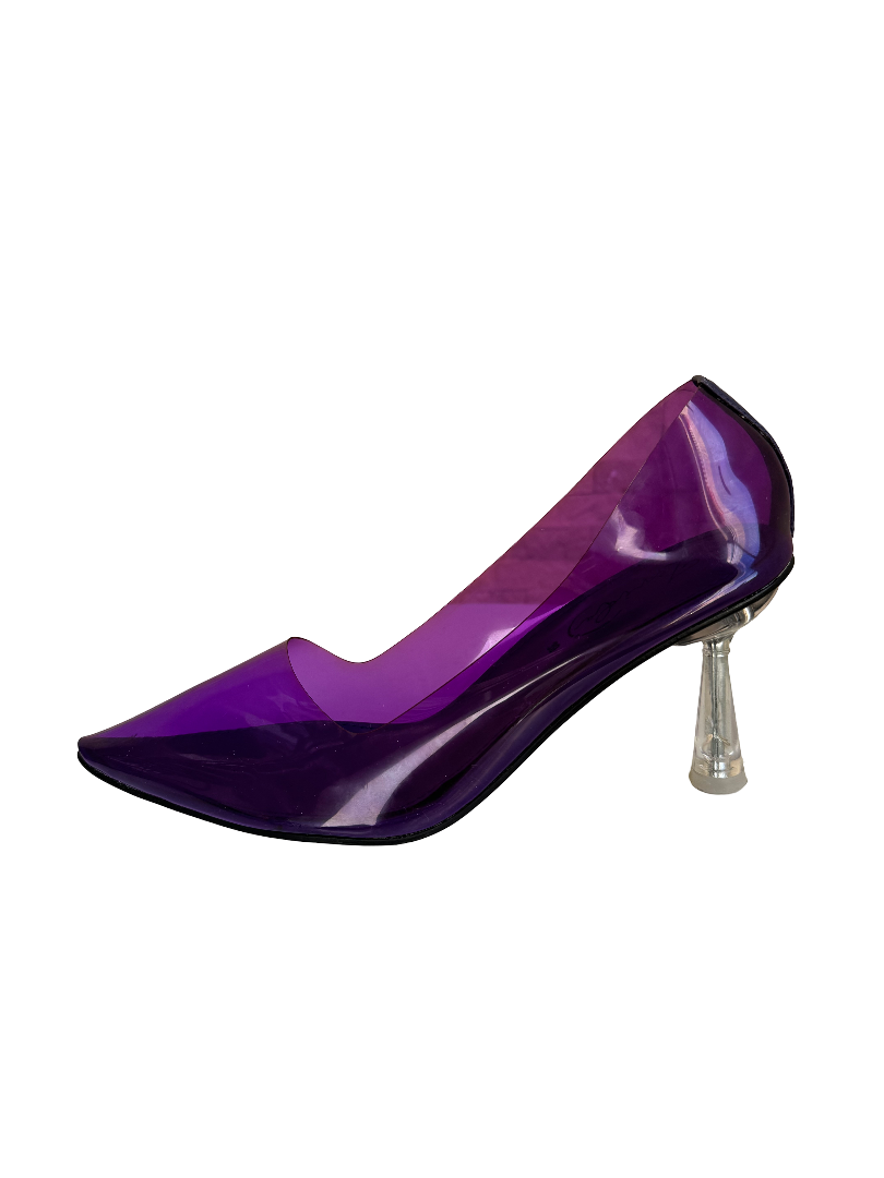 PURPLE HEELS