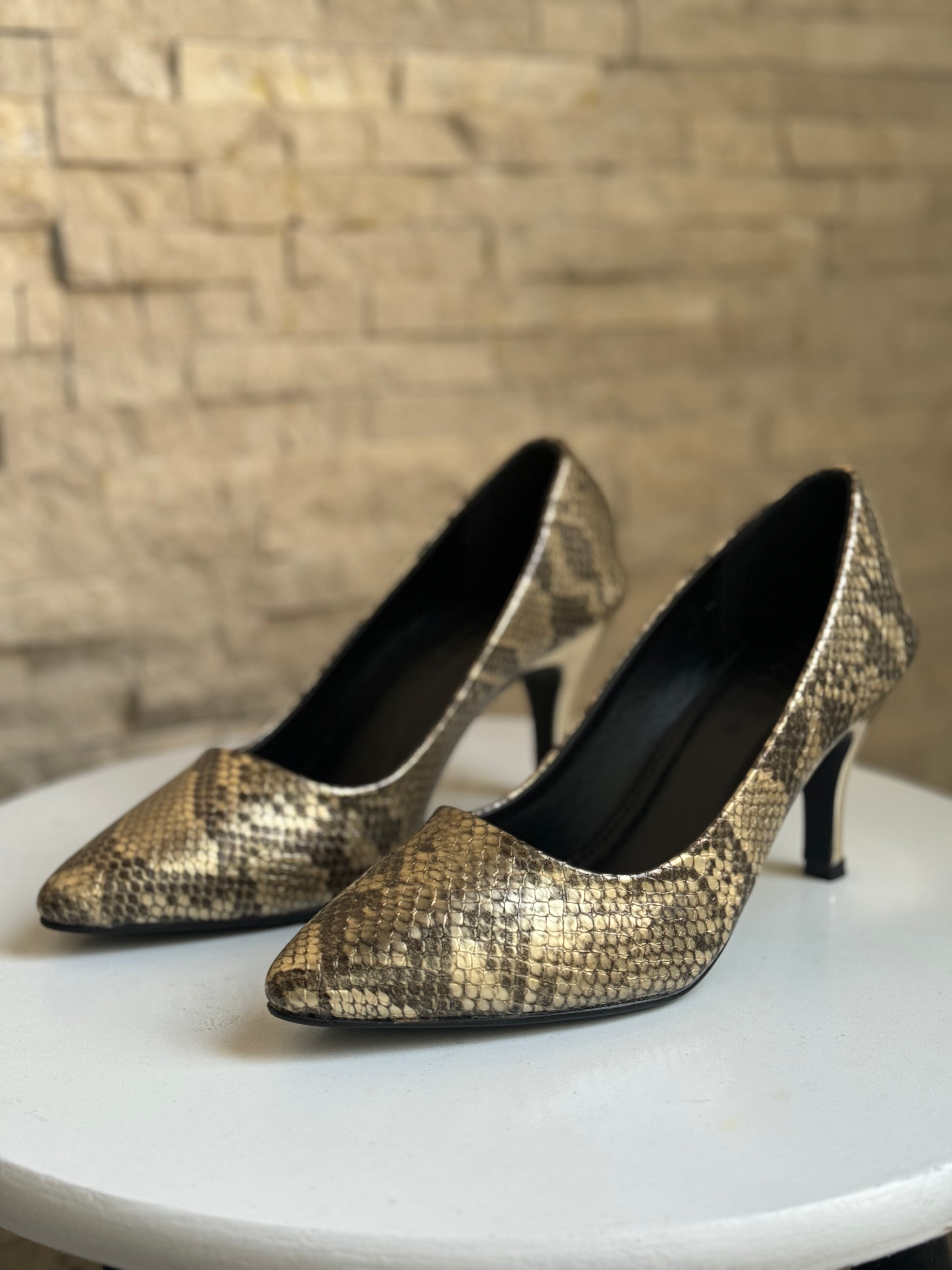 STILETTO HEEL SNAKE